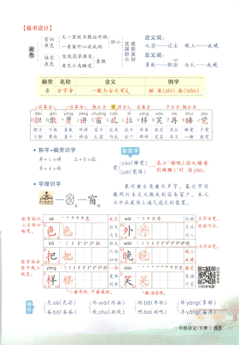 状元语文笔记.语文一年级.下册_2026春小学教辅大合集_3-26春《课堂笔记》系列_小学语文《课堂笔记》1-6年级下册（26春）(2)_《状元笔记》1-6年级下册（25春）