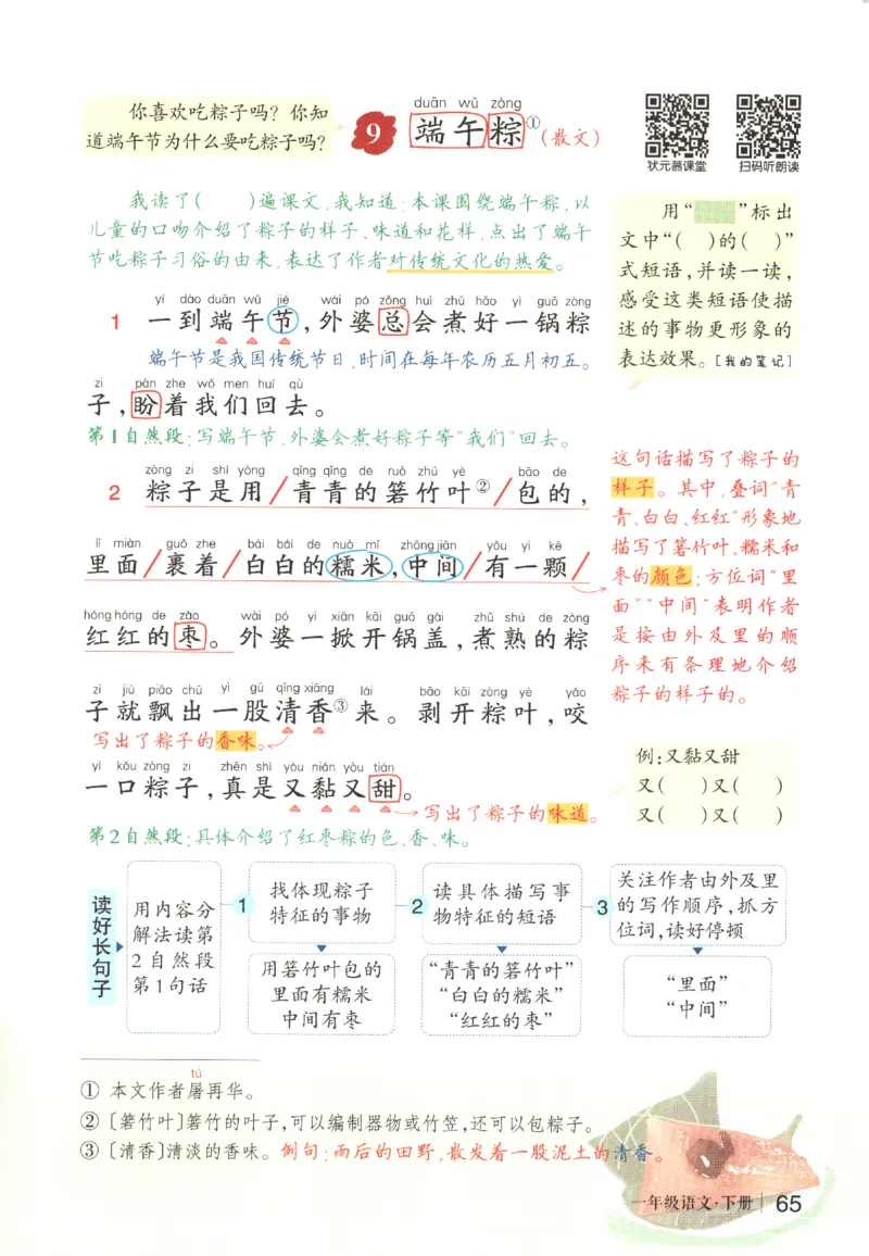 状元语文笔记.语文一年级.下册_2026春小学教辅大合集_3-26春《课堂笔记》系列_小学语文《课堂笔记》1-6年级下册（26春）(2)_《状元笔记》1-6年级下册（25春）