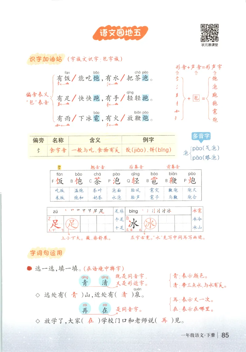 状元语文笔记.语文一年级.下册_2026春小学教辅大合集_3-26春《课堂笔记》系列_小学语文《课堂笔记》1-6年级下册（26春）(2)_《状元笔记》1-6年级下册（25春）