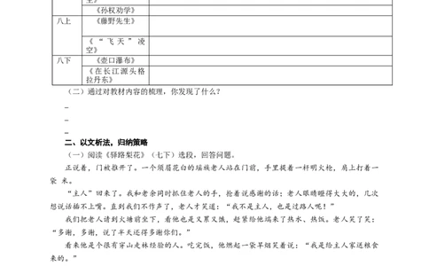 语文中考侧面描写专题复习导学案_中考复习资料_语数英物化_1语文中考复习_2025年中考资料_备考2025中考语文二轮专项复习课件+教案+导学案