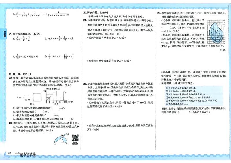 2025版王朝霞小升初招生分班数学_小升初招生分班（语数英）