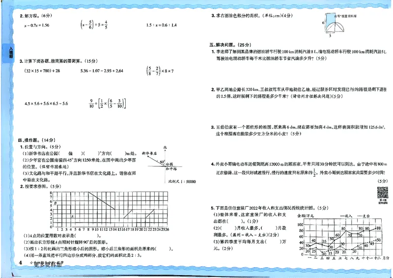 2025版王朝霞小升初招生分班数学_小升初招生分班（语数英）