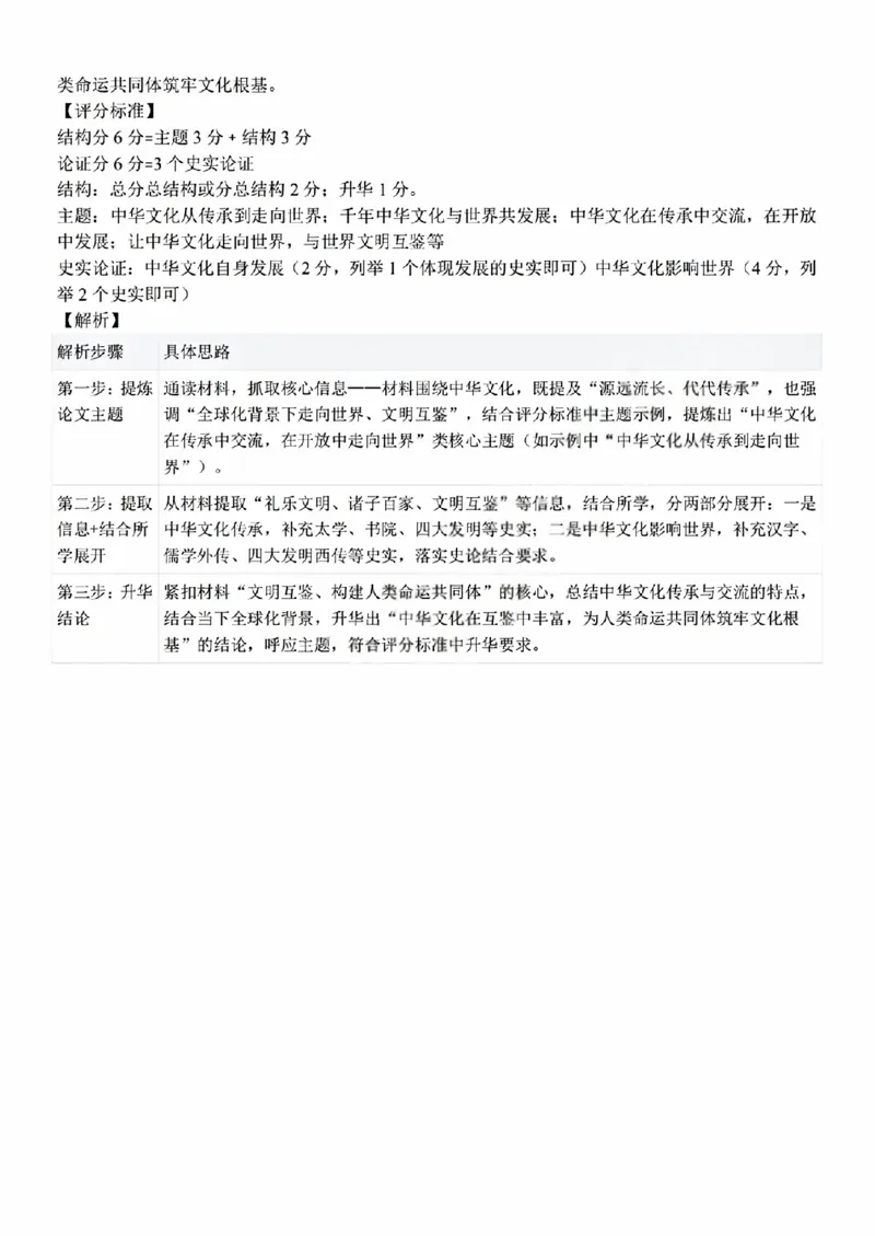 历史试题卷答案_副本_副本_2026年03月高二试卷_260326浙江省浙南名校联盟2026年高二年级下学期返校(开学)考试全科_08历史_浙江省浙南名校联盟高二年级下学期返校(开学)考试
