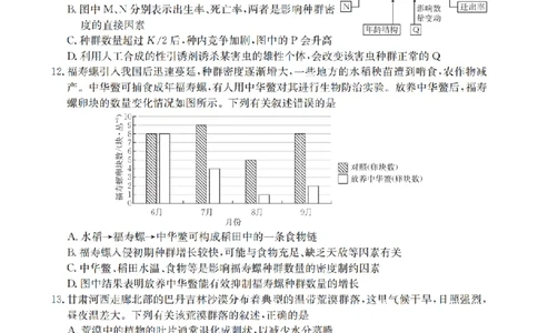 生物学_扫描版_2026年02月高二试卷_260210山西省多校2025-2026学年高二上学期1月月考（全）