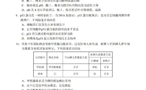 生物卷-2602丽水高二期末_2026年02月高二试卷_260219浙江省丽水市2025-2026学年上学期高二期末教学质量监控（全）_浙江省丽水市2025-2026学年上学期高二期末教学质量监控生物试题含答案