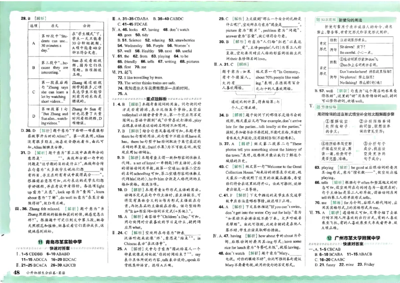 2025版王朝霞小升初招生分班英语_小升初招生分班（语数英）
