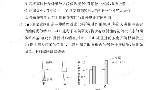 生物湖南省长郡中学2025-2026高二上学期期末考试_2026年02月高二试卷_260214湖南省长郡中学2025-2026高二上学期期末考试（全科）