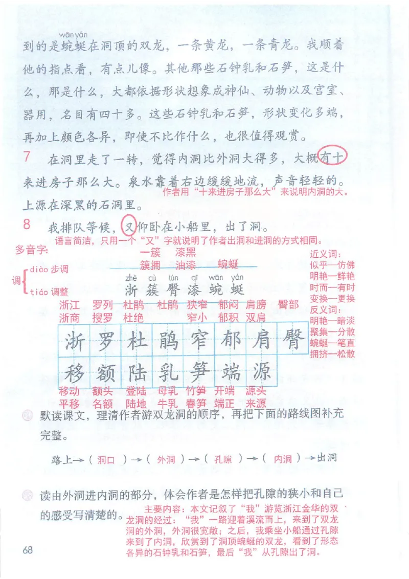 课堂笔记4年级下册_小学《课堂笔记》数学语文英语1-6年级下册_小学语文《课堂笔记》1-6年级下册（26春）_小学语文《课堂笔记》1-6年级下册（26春）_《课堂笔记》1-6年级下册（26春）
