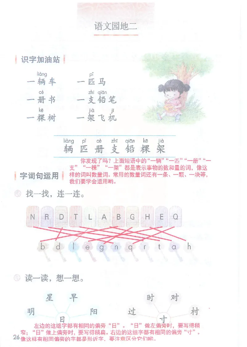 课堂笔记1年级下册（旧版）_小学《课堂笔记》数学语文英语1-6年级下册_小学语文《课堂笔记》1-6年级下册（26春）_小学语文《课堂笔记》1-6年级下册（26春）_1年级下册（25春）