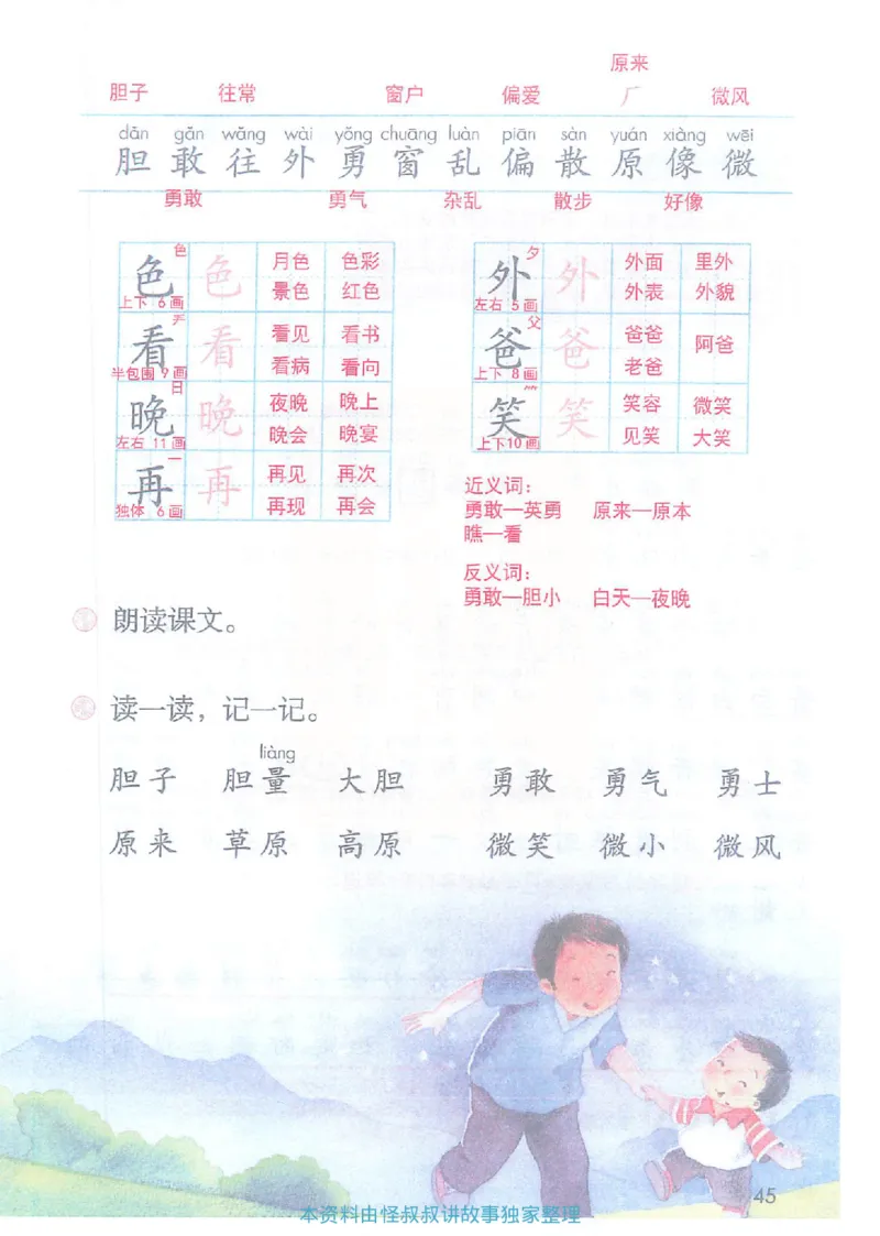 课堂笔记1年级下册（旧版）_小学《课堂笔记》数学语文英语1-6年级下册_小学语文《课堂笔记》1-6年级下册（26春）_小学语文《课堂笔记》1-6年级下册（26春）_1年级下册（25春）