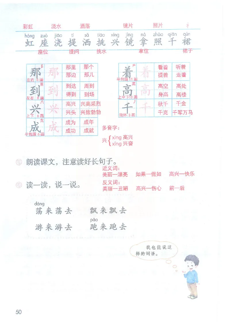 课堂笔记1年级下册（旧版）_小学《课堂笔记》数学语文英语1-6年级下册_小学语文《课堂笔记》1-6年级下册（26春）_小学语文《课堂笔记》1-6年级下册（26春）_1年级下册（25春）