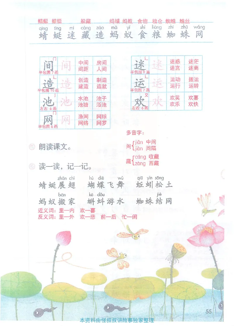 课堂笔记1年级下册（旧版）_小学《课堂笔记》数学语文英语1-6年级下册_小学语文《课堂笔记》1-6年级下册（26春）_小学语文《课堂笔记》1-6年级下册（26春）_1年级下册（25春）