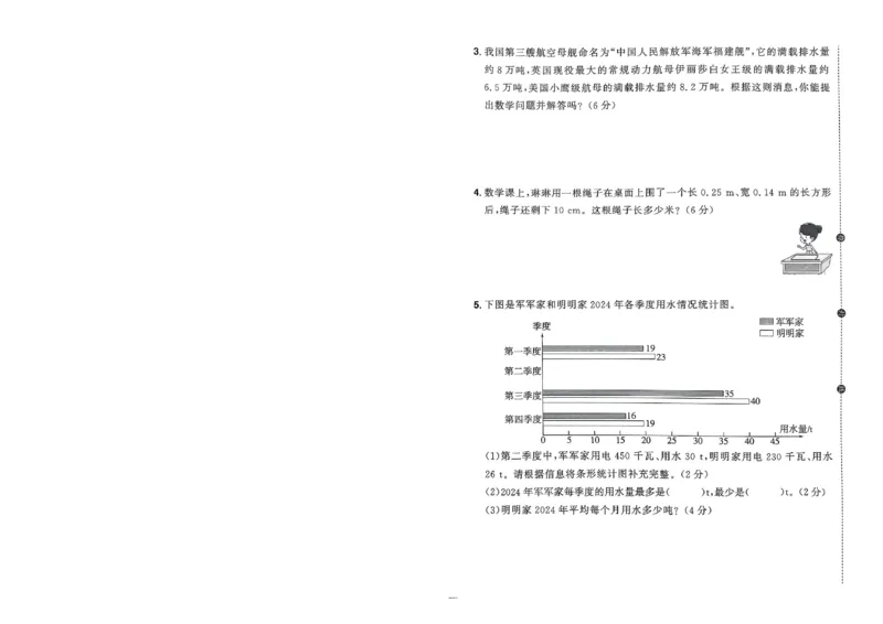 阳光同学活页提优卷人教数学4下_2026春小学教辅大合集_19-26春《阳光同学》系列_《阳光同学活页提优卷》人教数学
