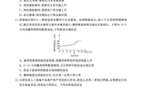 高二期末生物C卷-SY_2026年02月高二试卷_260209安徽省鼎尖联考2025-2026学年高二上学期过程性学科素质评价试题（全）