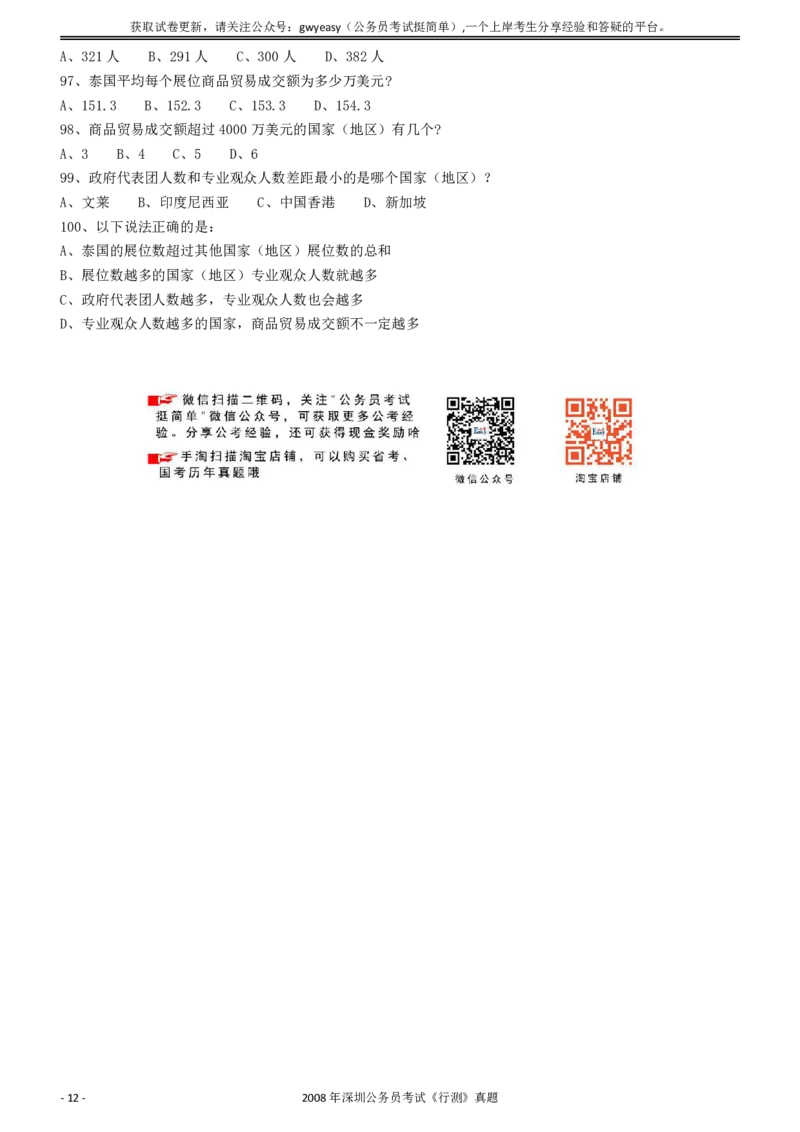 2008年0525深圳公务员考试《行测》真题_国考省考_省考真题_33深圳公务员考试真题pdf版_深圳公务员考试真题&mdash;&mdash;行测（08~24年）_题目