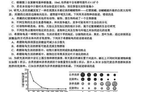 四川省成都市树德中学2025-2026学年高二上学期期末考试生物试题（图片版，含答案）_2026年02月高二试卷_260205四川省成都市树德中学2025-2026学年高二上学期期末（全）