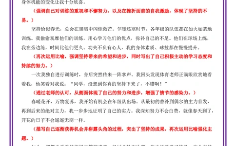 青春成长母题《坚持恰似春光》一文多用提分王（1篇变6篇）-备战2026年中考语文作文一文多用提分王（全国通用）_中考复习资料_语数英物化_1语文中考复习_2026年中考复习（更新中）
