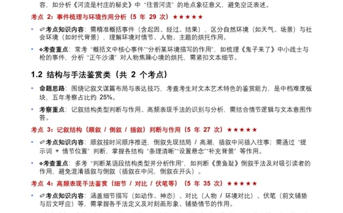 近5年全国各地中考语文记叙文知识概述8个高频考点+7个高频易错点_中考复习资料_语数英物化_1语文中考复习_2026年中考复习（更新中）_2026年全国中考语文一轮复习讲义