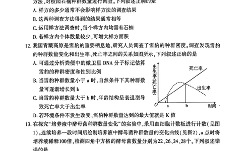 生物试卷_2026年02月高二试卷_260214河南省洛阳市2025-2026学年高二上学期2月期末考试（全）_河南省洛阳市2025-2026学年高一上学期2月期末考试生物试题含答案