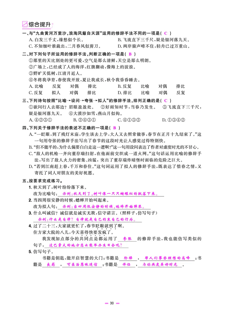 主书(活页专项训练)教用_小升初考点大全（语文英语）_语文《小升初考点大全》