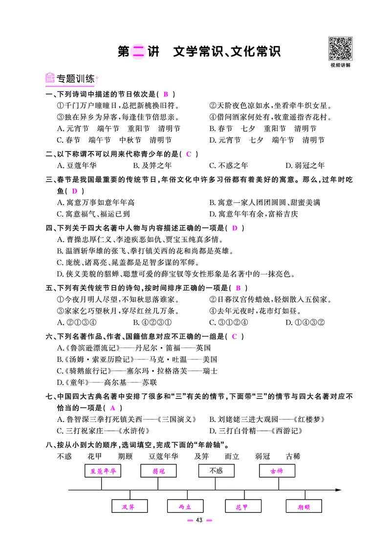 主书(活页专项训练)教用_小升初考点大全（语文英语）_语文《小升初考点大全》