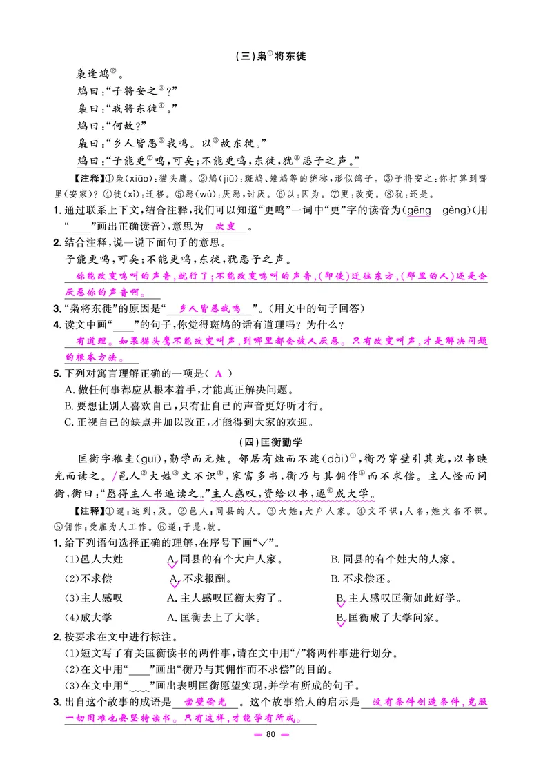 主书(活页专项训练)教用_小升初考点大全（语文英语）_语文《小升初考点大全》
