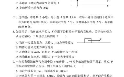 湖南常德市沅澧共同体2025-2026学年高二上学期期末考试物理试卷_2026年02月高二试卷_260215湖南省常德市沅澧共同体2025-2026学高二上学期期末考试