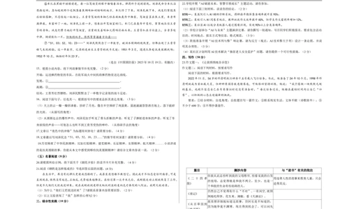语文（长春专用）（考试版A3）_中考复习资料_语数英物化_1语文中考复习_赠送：2025中考模拟题_2025年语文三模_语文（吉林长春卷）-2025年中考第三次模拟考试