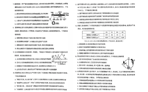 高二生物试卷_2026年02月高二试卷_260216山西省阳泉市2025-2026学年上学期期末高二_山西省阳泉市2025-2026学年上学期期末高二生物试题（图片版，含答案）