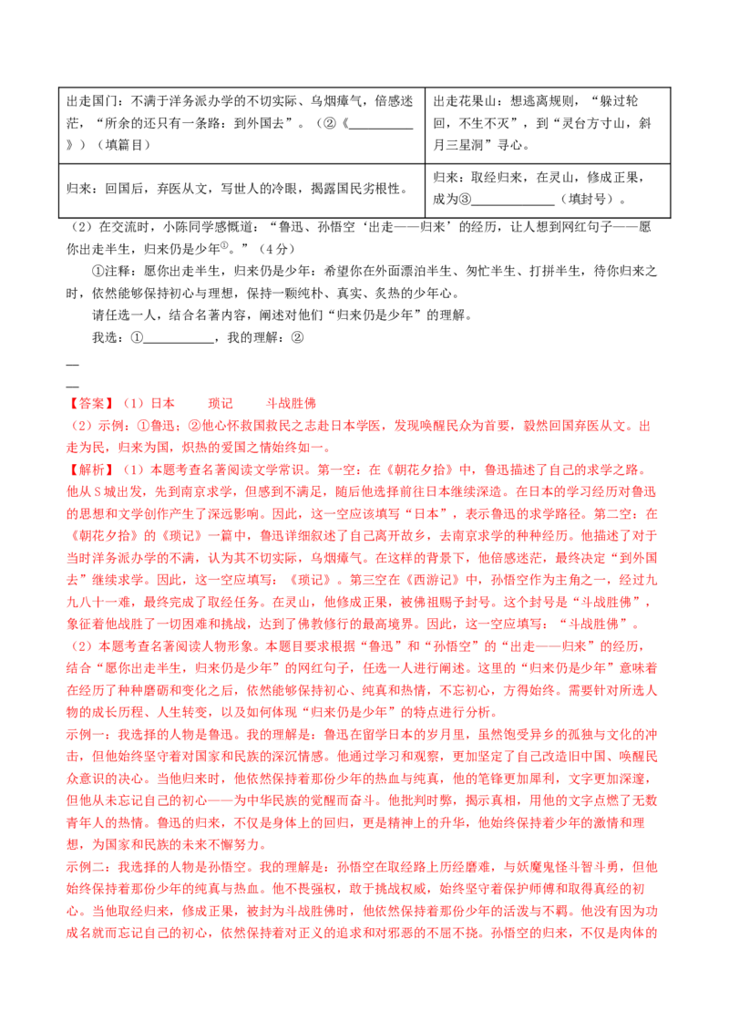 语文（济南卷）（全解全析）_中考复习资料_语数英物化_1语文中考复习_赠送：2025中考模拟题_2025年语文一模_语文（济南卷）-2025年中考第一次全真模拟题