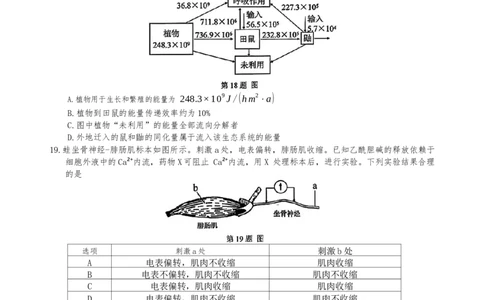 浙江省温州市2025-2026学年高二上学期1月期末生物试题B（含答案）_2026年02月高二试卷_260208浙江省温州市2025-2026学年高二上学期期末（A卷+B卷）（全）