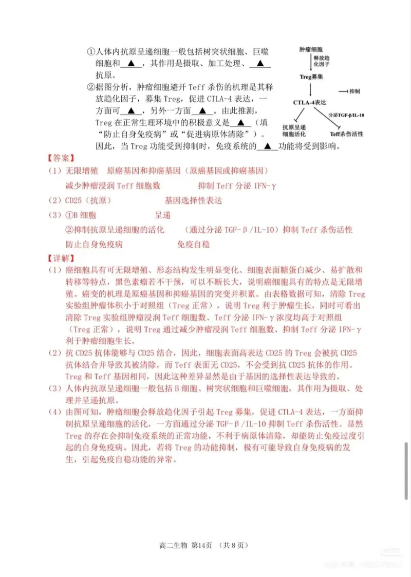 生物试题卷详细解析与答案_2026年02月高二试卷_260219江苏省苏州市2025-2026学年度高二上学期期末考试（全）_江苏苏州市2025-2026学年高二上学期期末考试生物试题（含答案）