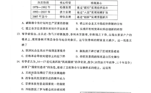 历史卷-2602金华十校高二期末_2026年02月高二试卷_260215浙江省金华十校2025-2026学年高二上学期2月期末（全）_浙江省金华十校2025-2026学年高一上学期2月期末历史试题含答案