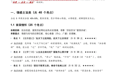 近5年全国各地语文中考名句默写100个高频考点+50个高频易错点_中考复习资料_语数英物化_1语文中考复习_2026年中考复习（更新中）_2026年全国中考语文一轮复习讲义