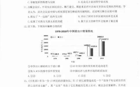 历史A卷-2601温州高二期末_2026年02月高二试卷_260208浙江省温州市2025-2026学年高二上学期期末（A卷+B卷）（全）_浙江省温州市2025-2026学年高二上学期期末试题A卷
