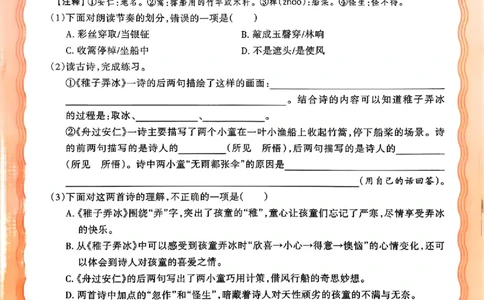语文王朝霞活页同步练习册5下_2026春小学教辅大合集_8-26春《王朝霞》系列_02.2026春WZX活页同步练习册_26春语文