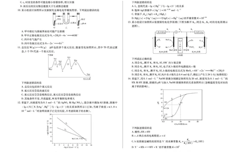 安徽省合肥六中等学校2024级高二上学期2月期末考试化学_2026年02月高二试卷_260214安徽省合肥六中等学校2024级高二上学期2月期末考试（全科）