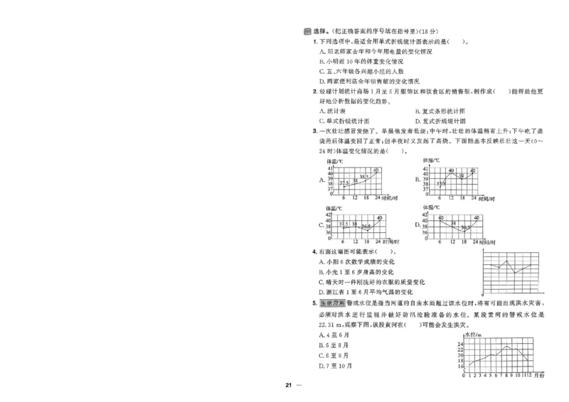 阳光同学活页提优卷人教数学5下_2026春小学教辅大合集_19-26春《阳光同学》系列_《阳光同学活页提优卷》人教数学