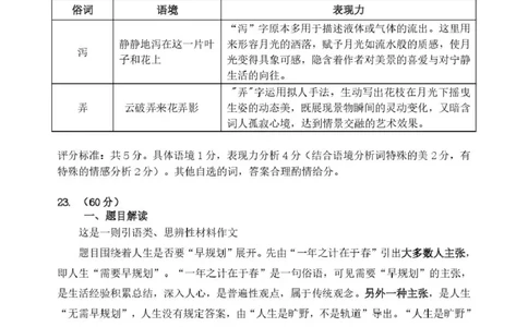 答案_2026年02月高一试卷_260219浙江省丽水市2025-2026学年上学期高一期末教学质量监控（全）_浙江省丽水市2025-2026学年上学期高一期末教学质量监控语文试题（PDF版，含答案）
