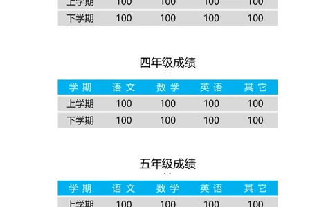 升学君整理铅笔简约-小升初简历模板_小升初《学生简历模板》单页+多页_66份小升初简历整理