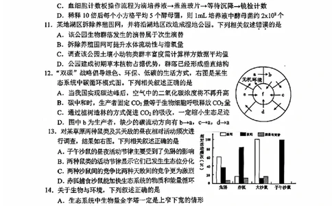 生物试题卷_2026年02月高二试卷_260219江苏省苏州市2025-2026学年度高二上学期期末考试（全）_江苏苏州市2025-2026学年高二上学期期末考试生物试题（含答案）