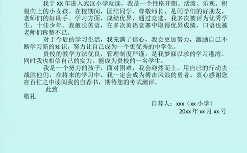 升学君整理卡通元素-小升初简历模板_小升初《学生简历模板》单页+多页_66份小升初简历整理