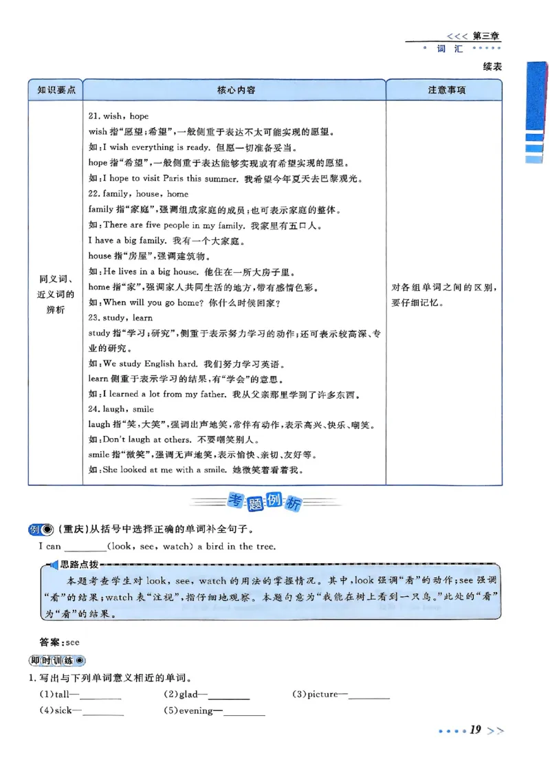 小升初英语《阳光同学冲刺48天》辅导版_小升初冲刺48天（语数英）_小升初英语《阳光同学冲刺48天》