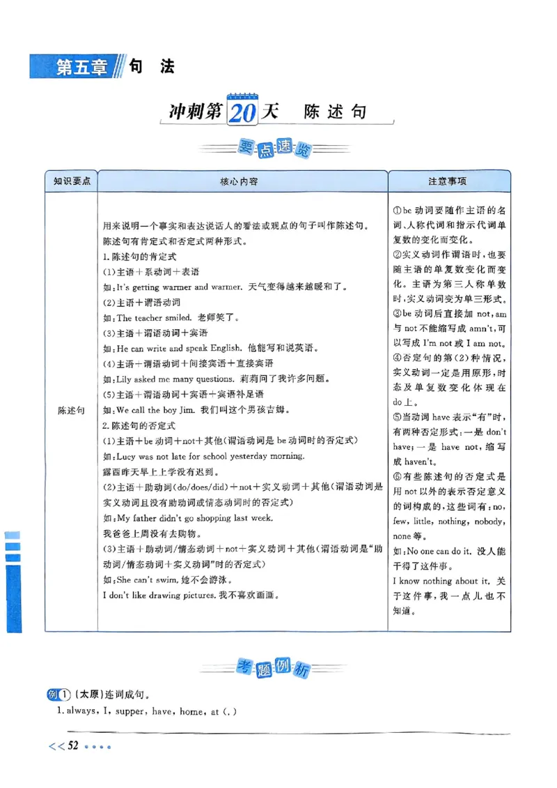 小升初英语《阳光同学冲刺48天》辅导版_小升初冲刺48天（语数英）_小升初英语《阳光同学冲刺48天》