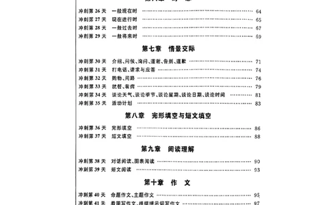 小升初英语《阳光同学冲刺48天》辅导版_小升初冲刺48天（语数英）_小升初英语《阳光同学冲刺48天》
