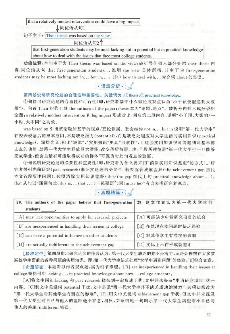 黄皮书--2015年真题解析（英语二）_考研英语真题（英一＋英二）_1980-2025真题一定要先转存再观看（否则资料不完整）_考研英语二历年真题_赠送：真题逐词翻译（2005-2023年）_英语二