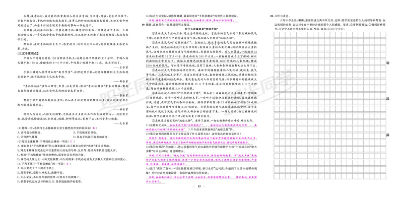 真题卷_小升初考点大全（语文英语）_语文《小升初考点大全》