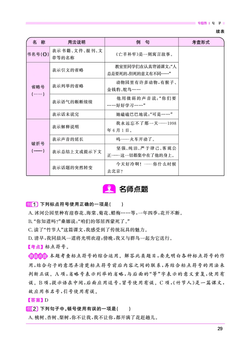 语文系统总复习考点大全_小升初考点大全（语文英语）_语文《小升初考点大全》