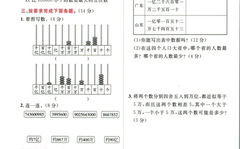 阳光同学小学毕业升学系统总复习活页专项训练数学_小升初活页专项训练（语数英科学）