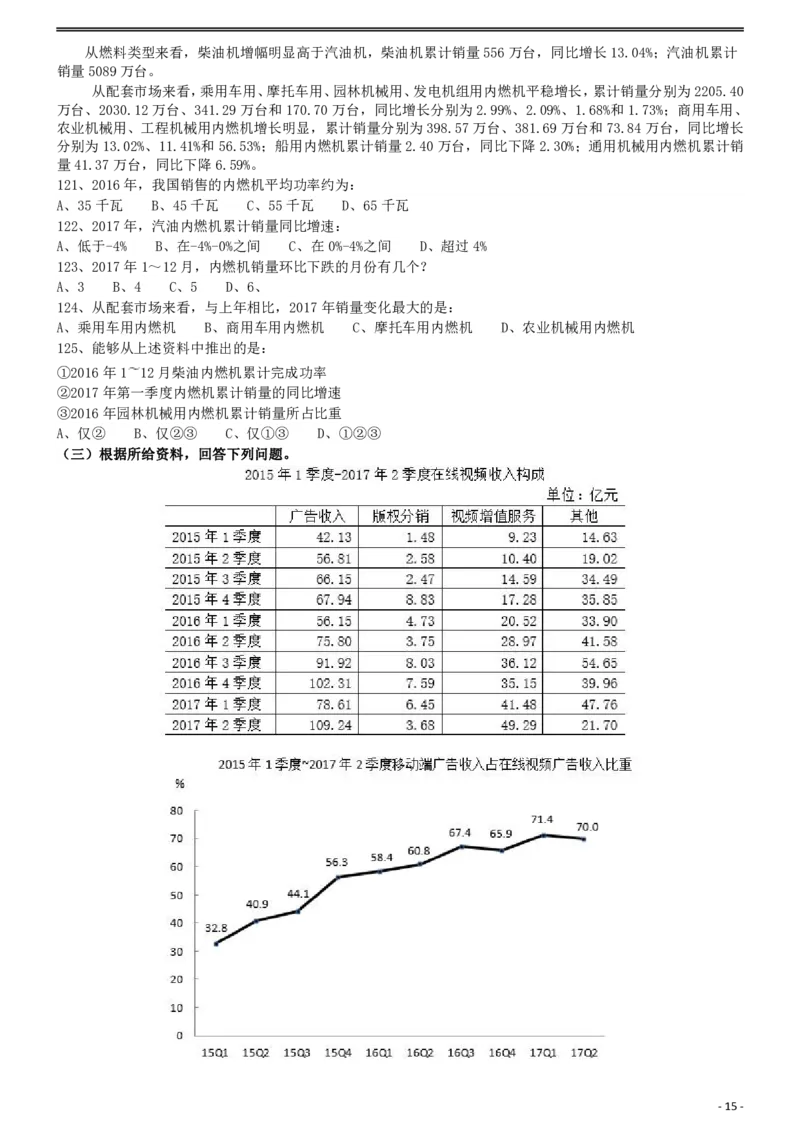 2019年浙江省公务员录用考试《行测》真题（A类）_国考省考_省考真题_30浙江公务员考试真题pdf版_浙江公务员考试真题&mdash;&mdash;行测05-25_题目